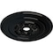 Ekena Millwork Traditional with Acanthus Leaves Ceiling Medallion, 26"OD x 3 1/8"ID x 1 1/2"P, Black Pearl CM26TABPS - alternate 2